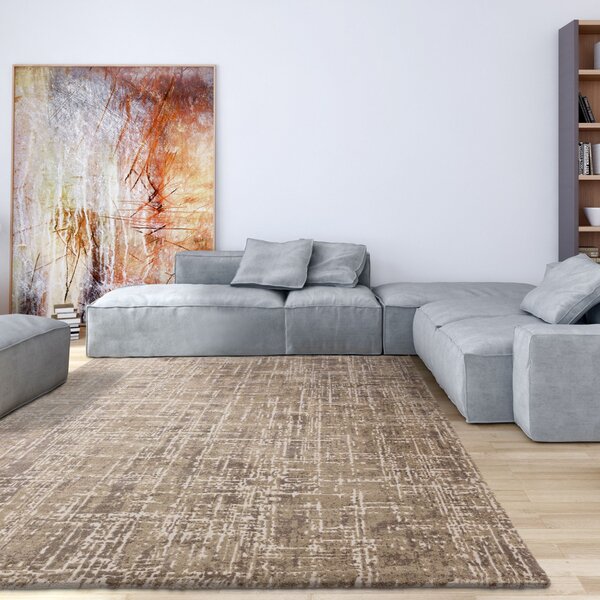 Tribeca Design Kusový koberec Zoom Abstract Beige Rozměry: 120x170 cm