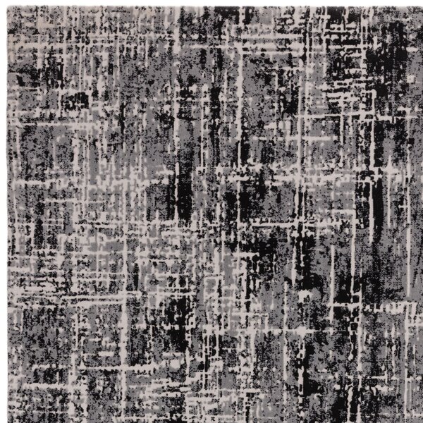 Tribeca Design Kusový koberec Zoom Abstract Black Rozměry: 120x170 cm