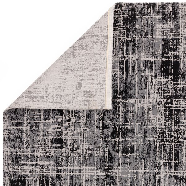 Tribeca Design Kusový koberec Zoom Abstract Black Rozměry: 120x170 cm
