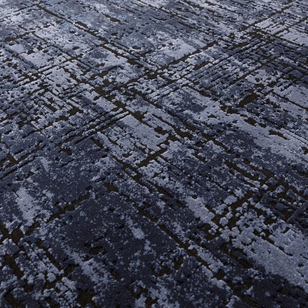 Tribeca Design Kusový koberec Zoom Abstract Navy Rozměry: 120x170 cm
