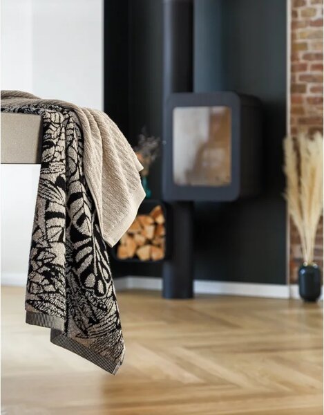 Möve BROOKLYN ručník pruhy 50 x 100 cm nature/cashmere