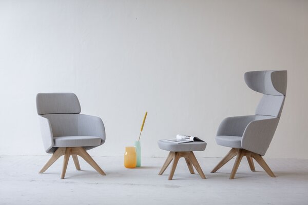 RIM - Křeslo WINX LOUNGE WX 885.16 s nízkým opěrákem