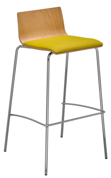 RIM - Barová židle SITTY s čalouněným sedákem
