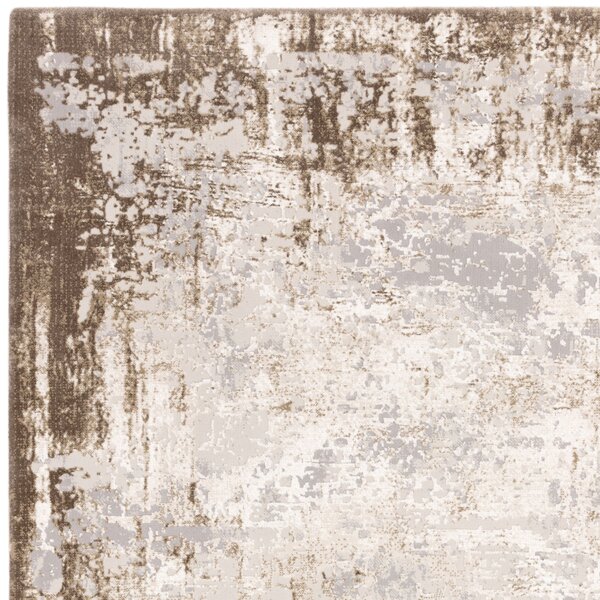 Tribeca Design Kusový koberec Zoom Border Beige Rozměry: 120x170 cm