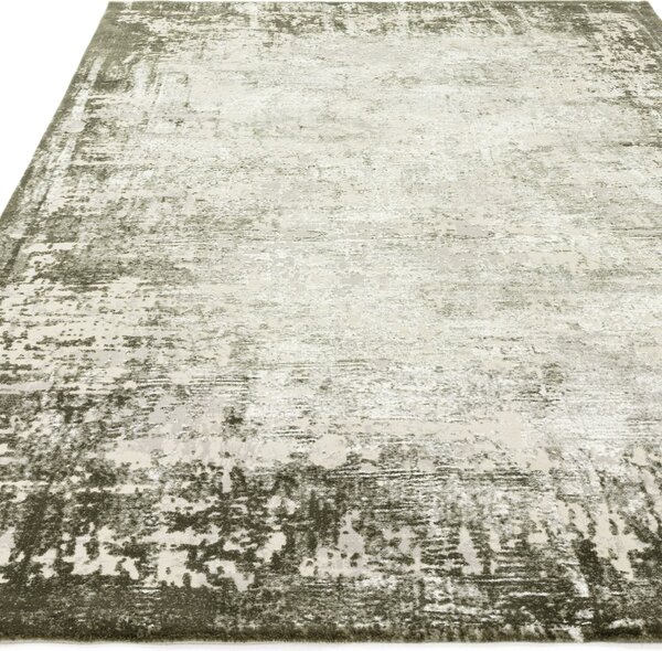 Tribeca Design Kusový koberec Zoom Border Green Rozměry: 120x170 cm