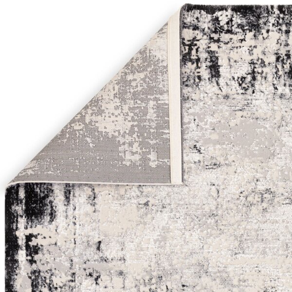 Tribeca Design Kusový koberec Zoom Border Grey Rozměry: 120x170 cm