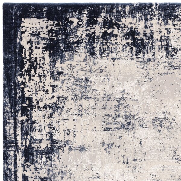 Tribeca Design Kusový koberec Zoom Border Navy Rozměry: 120x170 cm
