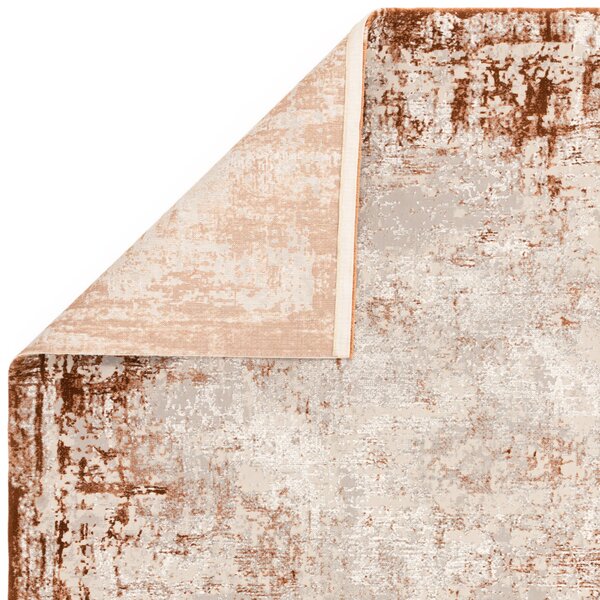 Tribeca Design Kusový koberec Zoom Border Terracotta Rozměry: 120x170 cm