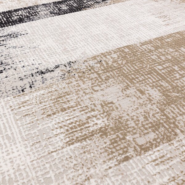 Tribeca Design Kusový koberec Zoom Lines Beige Rozměry: 120x170 cm