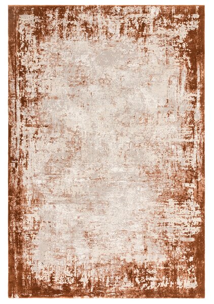 Tribeca Design Kusový koberec Zoom Border Terracotta Rozměry: 120x170 cm