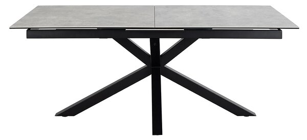 Actona Jídelní rozkládací stůl Heaven 200/240 cm šedý/černý