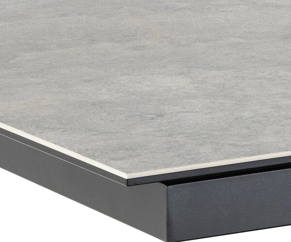 Actona Jídelní rozkládací stůl Heaven 200/240 cm šedý/černý