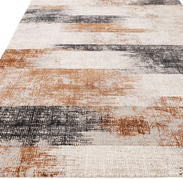 Tribeca Design Kusový koberec Zoom Lines Terracotta Rozměry: 120x170 cm