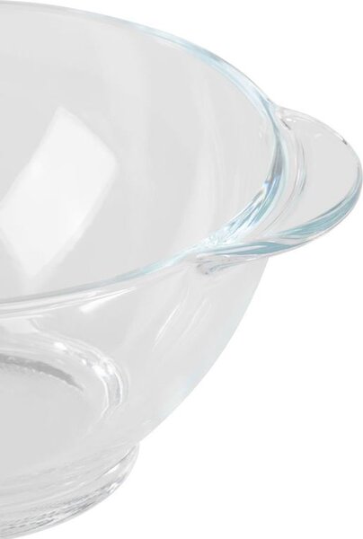 Misa MagicHome, sklenená, sklo, okrúhla, servírovacia, 500 ml, s uškami