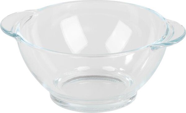 Misa MagicHome, sklenená, sklo, okrúhla, servírovacia, 500 ml, s uškami