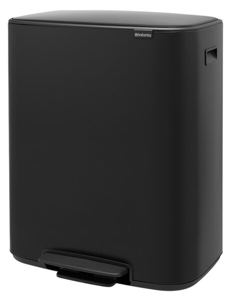 Brabantia odpadkový pedálový koš Bo 60L,matná černá