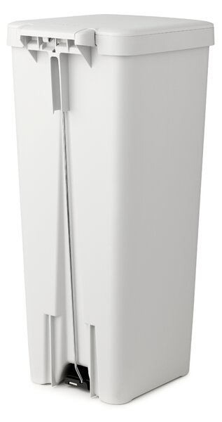 Brabantia plastový odpadkový pedálový koš StepUp - 40 L, světlešedá