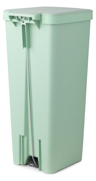 Brabantia plastový odpadkový pedálový koš StepUp - 40 L, nefritově zelená