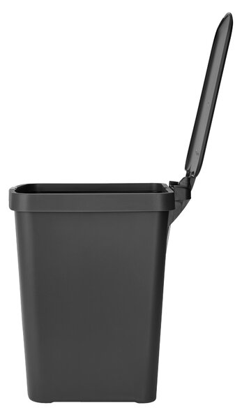 Brabantia plastový odpadkový pedálový koš StepUp - 25 L, tmavě šedá