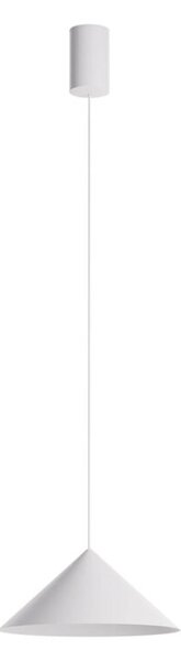 Redo Závěsné LED svítidlo KONOS, 10W, ø 24 cm, TRIAC Barva: Černá, Barva světla: 3000K