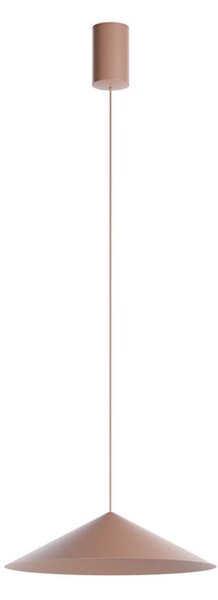 Redo Závěsné LED svítidlo KONOS, 10W, ø 30 cm, TRIAC Barva: Černá, Barva světla: 3000K