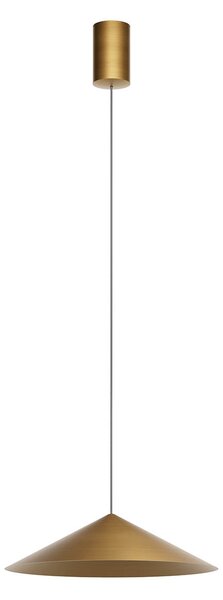 Redo Závěsné LED svítidlo KONOS, 10W, ø 30 cm, TRIAC Barva: Černá, Barva světla: 3000K