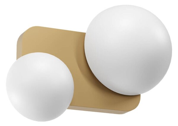 Redo Nástěnné LED svítidlo LUMIEN 13,4W, š. 33,5 cm, CCT 2700-3000K Barva: Zlatá