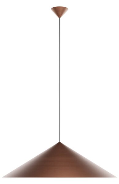 Redo Závěsné svítidlo KONOS, 1xE27, ø 75 cm Barva: Antická měď