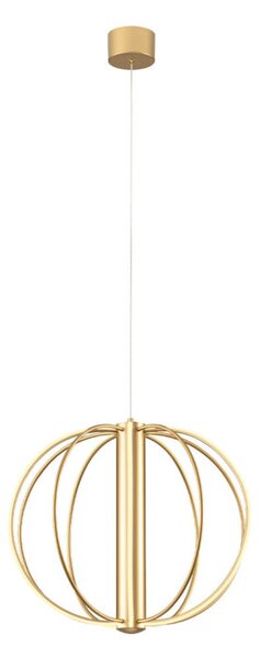 Redo Závěsné LED svítidlo MOSS, 41W, ø 50 cm, 3000K stmívatelné Barva: Černá