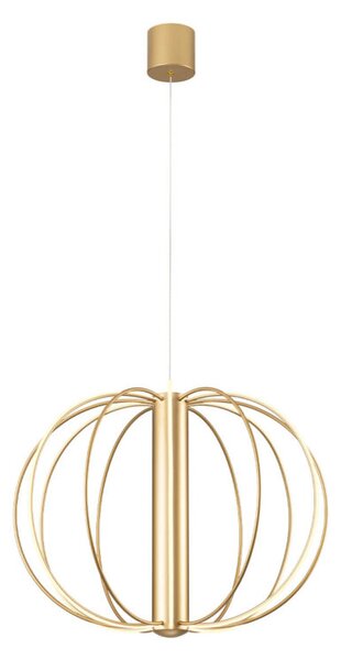 Redo Závěsné LED svítidlo MOSS, 72W, ø 70 cm, 3000K stmívatelné Barva: Černá
