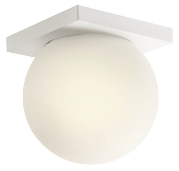 Redo Nástěnné/stropní LED svítidlo OPALE, 12W, ø 135 mm, TRIAC, IP44 Barva: Bílá, Barva světla: 2700K