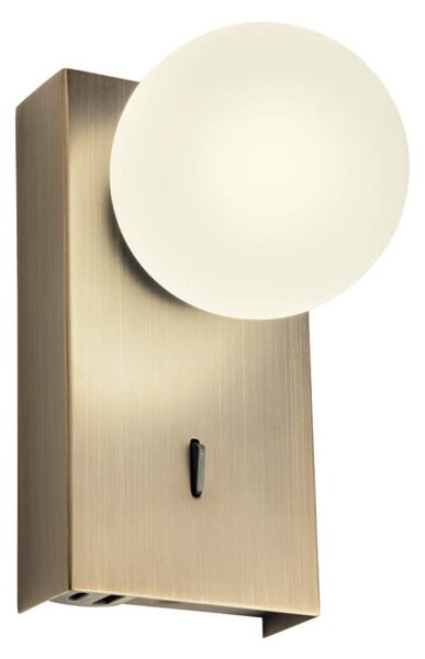 Redo Nástěnné LED svítidlo NORMA 5W, v. 15 cm, CRI90 Barva: Černá, Barva světla: 2700K