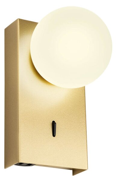 Redo Nástěnné LED svítidlo NORMA 5W, v. 15 cm, CRI90 Barva: Černá, Barva světla: 2700K