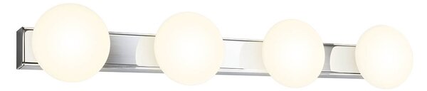 Redo Nástěnné/stropní LED svítidlo OVUM, 20W, š. 60 cm, CCT 3000-4000K, IP44 Barva světla: Mosaz