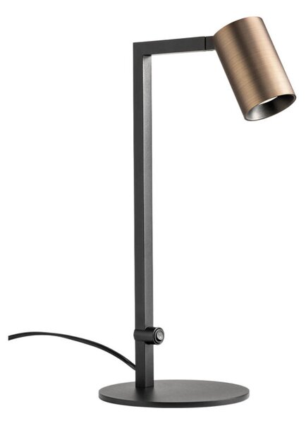 Redo Stolní lampa ROLF, 1xGU10, v. 40 cm Barva: Černá
