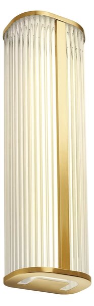 Redo Nástěnné LED svítidlo RIGO, 20W, v. 60 cm, CCT 3000-4000K, IP44 Barva: Černá