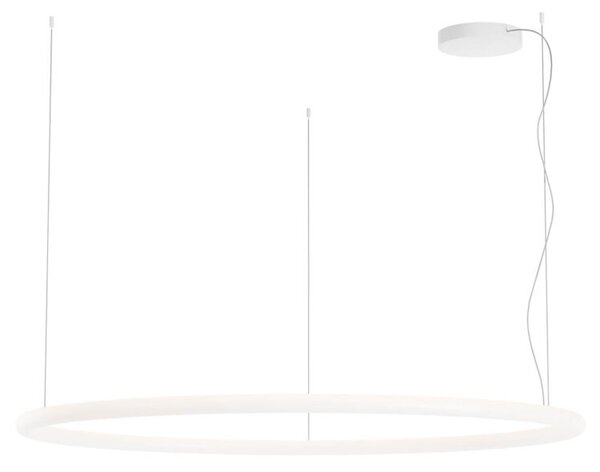 Redo Závěsné LED svítidlo HALLEY, 80W, ø 153 cm, CCT 2700-4000K