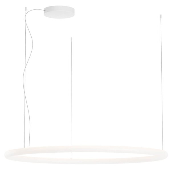 Redo Závěsné LED svítidlo HALLEY, 60W, ø 123 cm, CCT 2700-3000K