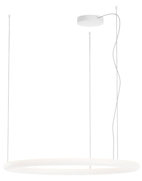 Redo Závěsné LED svítidlo HALLEY, 50W, ø 93 cm, CCT 2700-4000K
