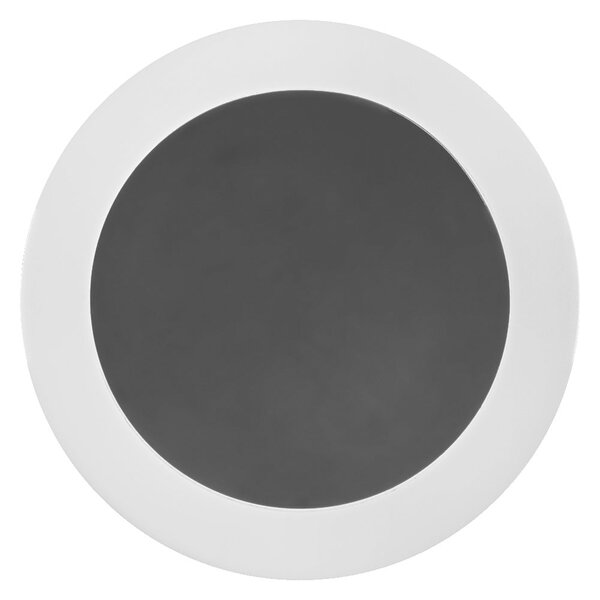 Chytré LED kolejnicové svítidlo CIRCLE, černé, laditelná bílá