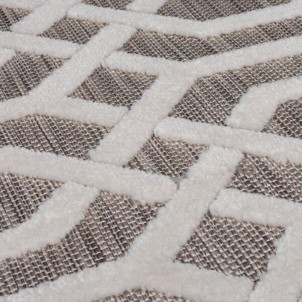 Béžový venkovní koberec běhoun 230x66 cm Mondo - Flair Rugs