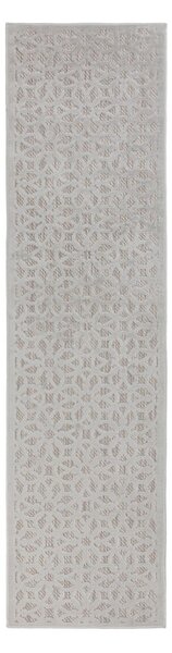 Šedý venkovní koberec běhoun 230x66 cm Argento - Flair Rugs