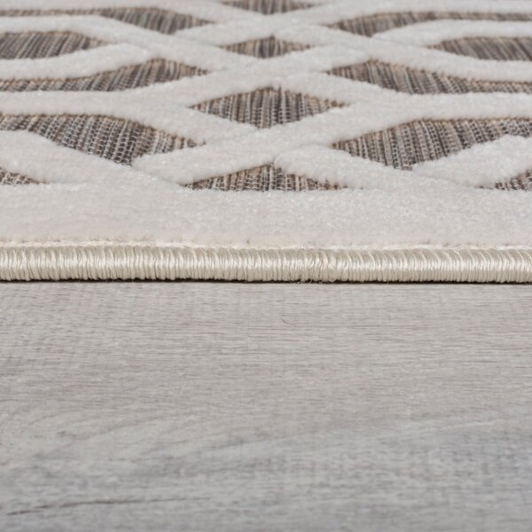 Béžový venkovní koberec běhoun 230x66 cm Mondo - Flair Rugs
