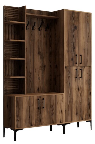 Hanah Home Předsíňová stěna Viyana ořech