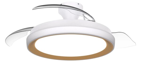 Philips Bliss DC stropní ventilátor a svítidlo 28W+35W zlatý