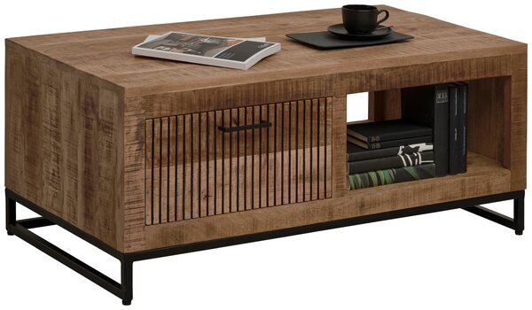 KONFERENČNÍ STOLEK, přírodní barvy, dřevo, 110/60/45 cm Carryhome - Konferenční stolky