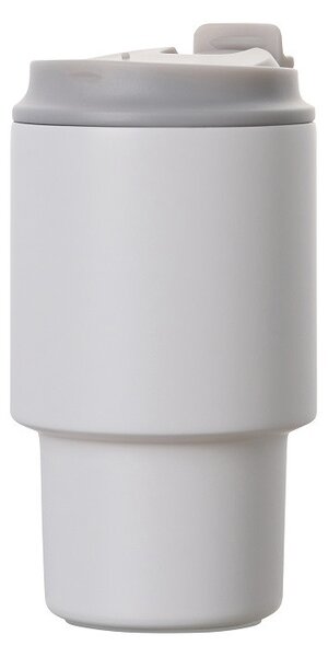 Nerezový termohrnek Nagano, 350ml, Vinga, bílý