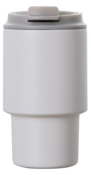 Nerezový termohrnek Nagano, 350ml, Vinga, bílý