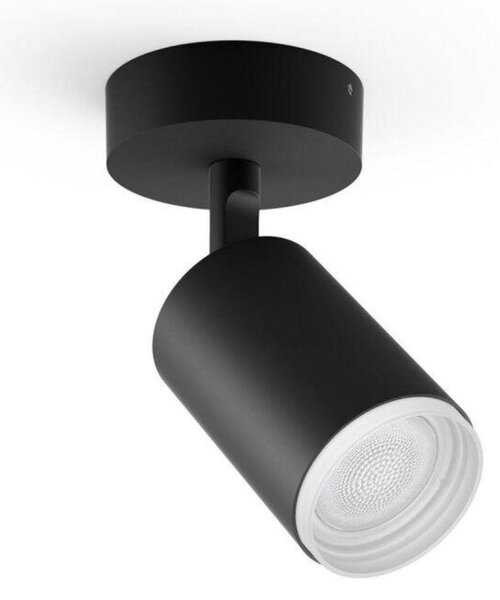 Philips Hue 50631/30/P7 Hue WACA Fugato bodové LED svítidlo GU10 5,7W 350lm 2000-6500K RGB IP20 černá