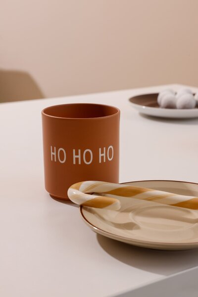 Porcelánový hrneček Brown HO HO HO 300 ml